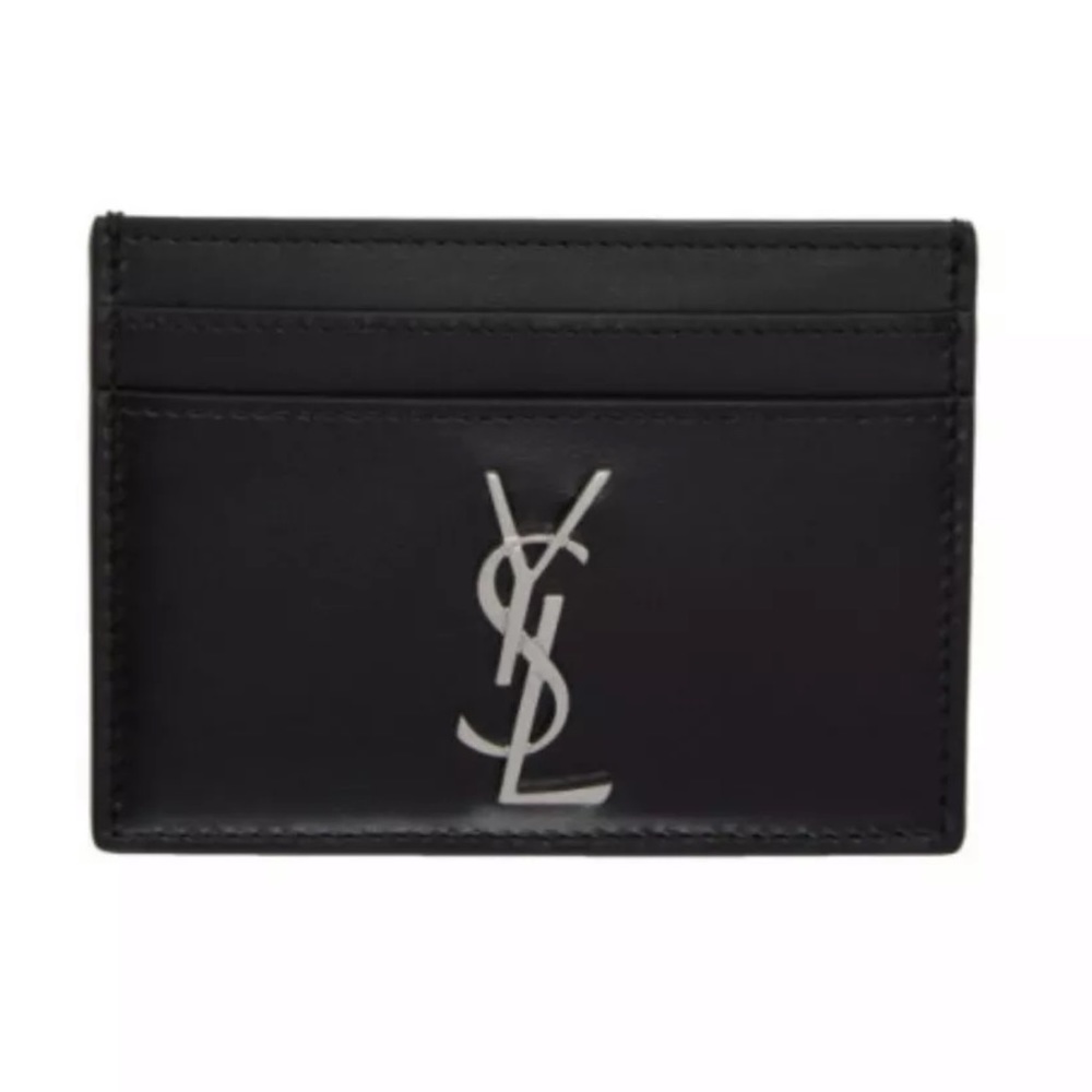 YSL monogram card holder